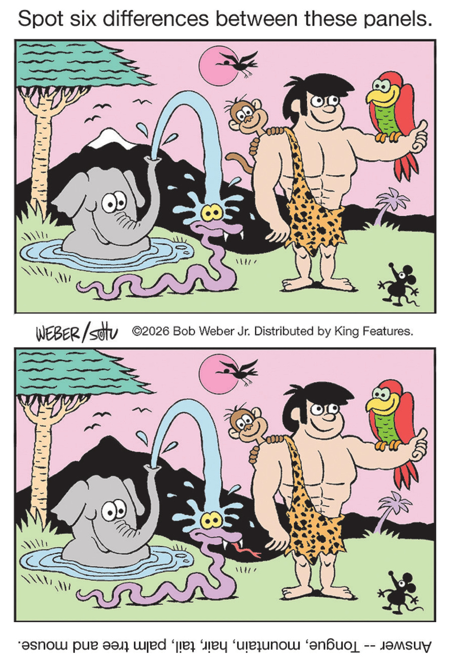 09/03/2026 Slylock Fox Spot Six Differences comic