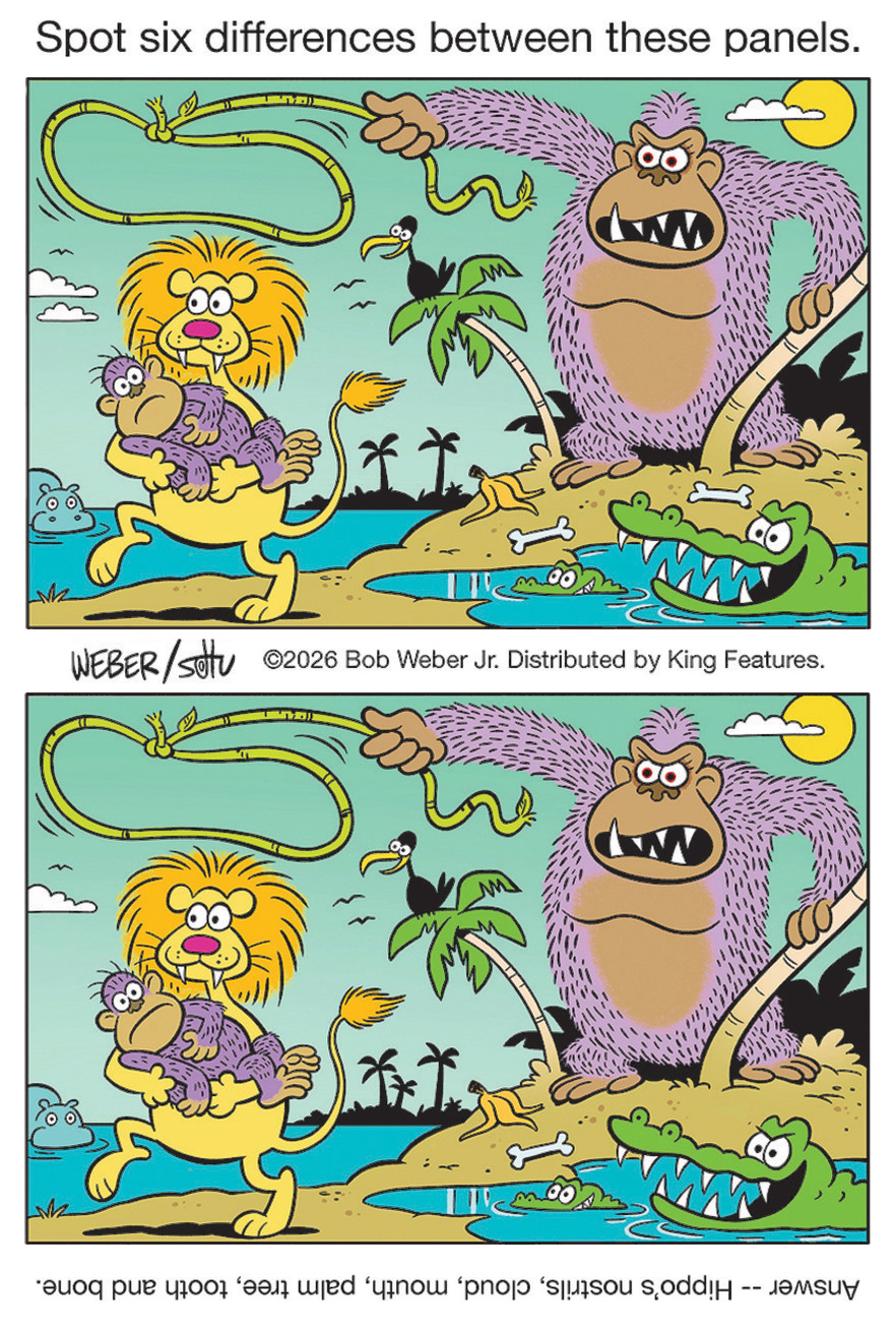09/29/2026 Slylock Fox Spot Six Differences comic