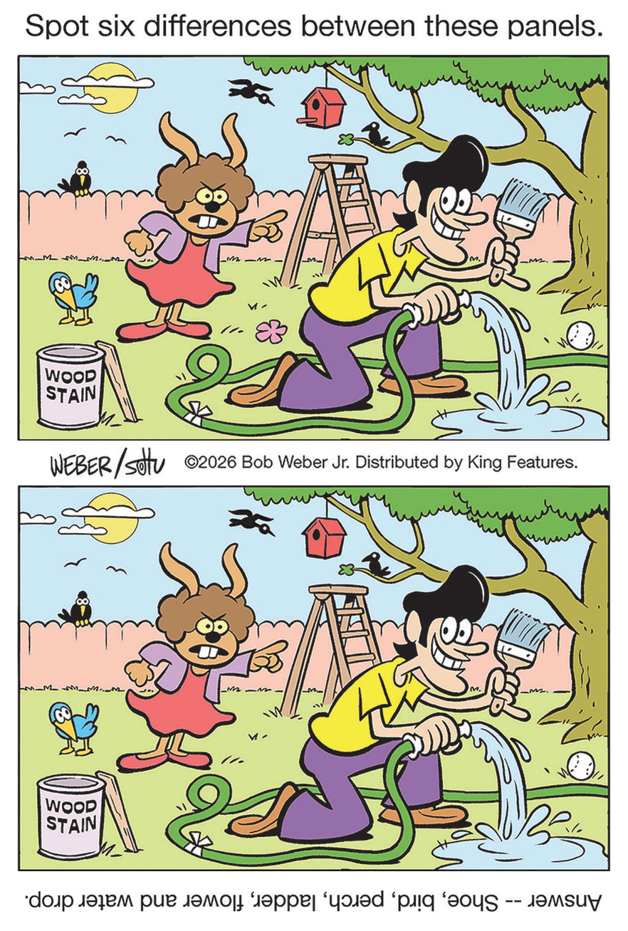 10/01/2026 Slylock Fox Spot Six Differences comic