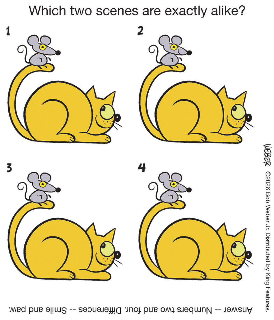 10/03/2026 Slylock Fox four-scene comparison comic